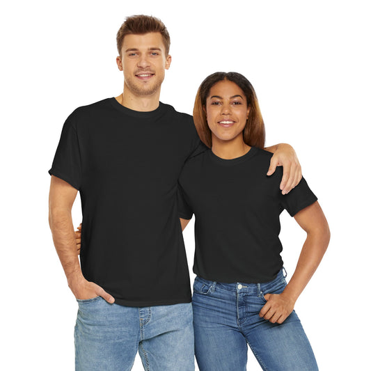 Premium Solid Plain Unisex T-Shirt | Hopparel | Black