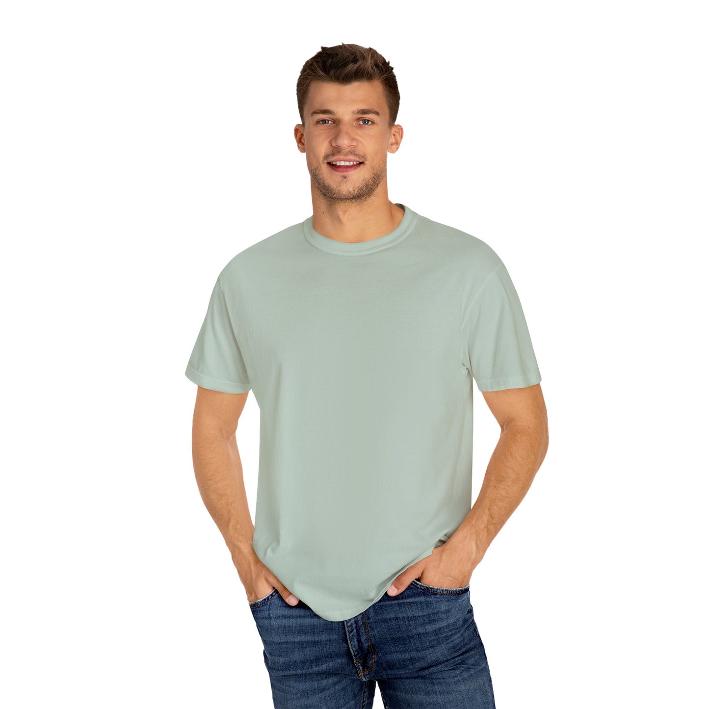 Premium Solid Plain Unisex T-Shirt | Hopparel | Aqua Green