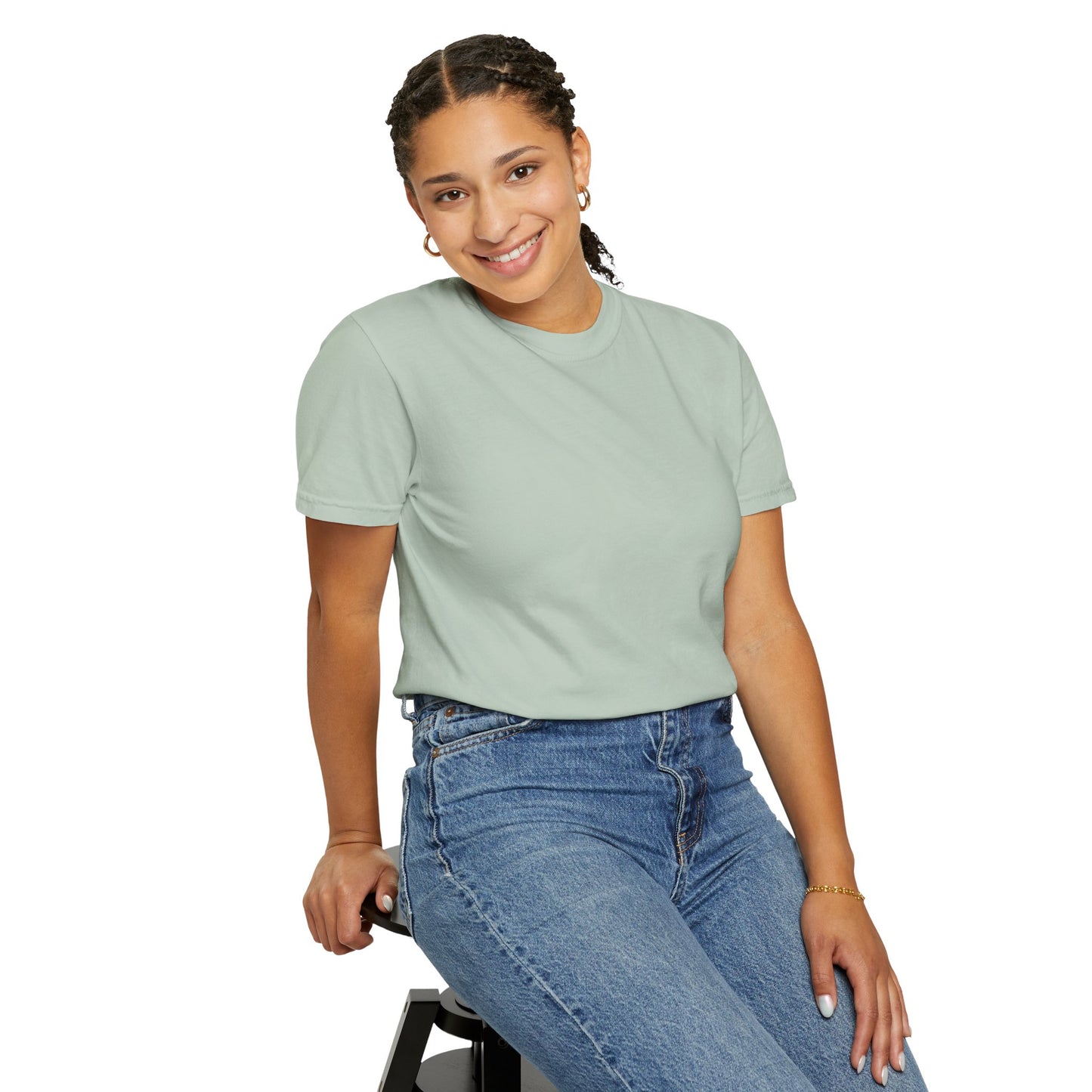 Premium Solid Plain Unisex T-Shirt | Hopparel | Aqua Green