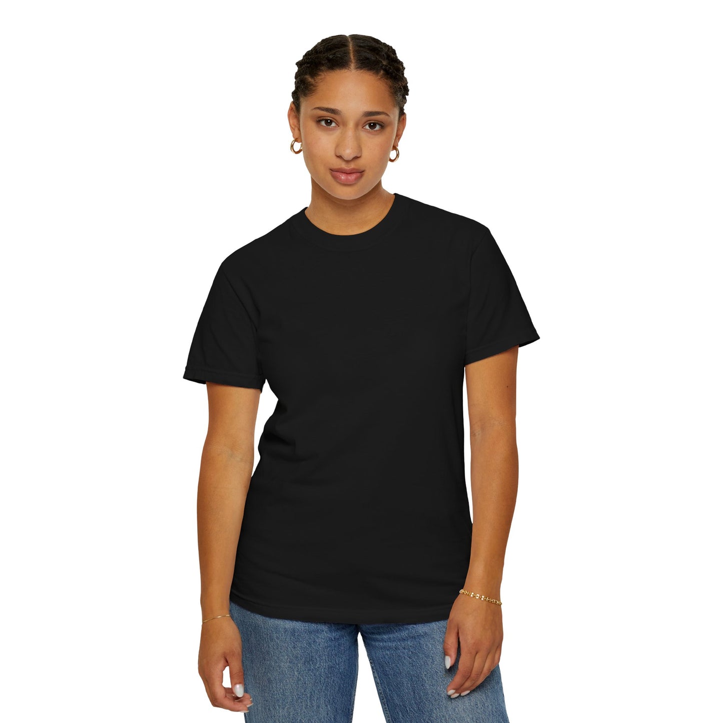 Premium Solid Plain Unisex T-Shirt | Hopparel | Black