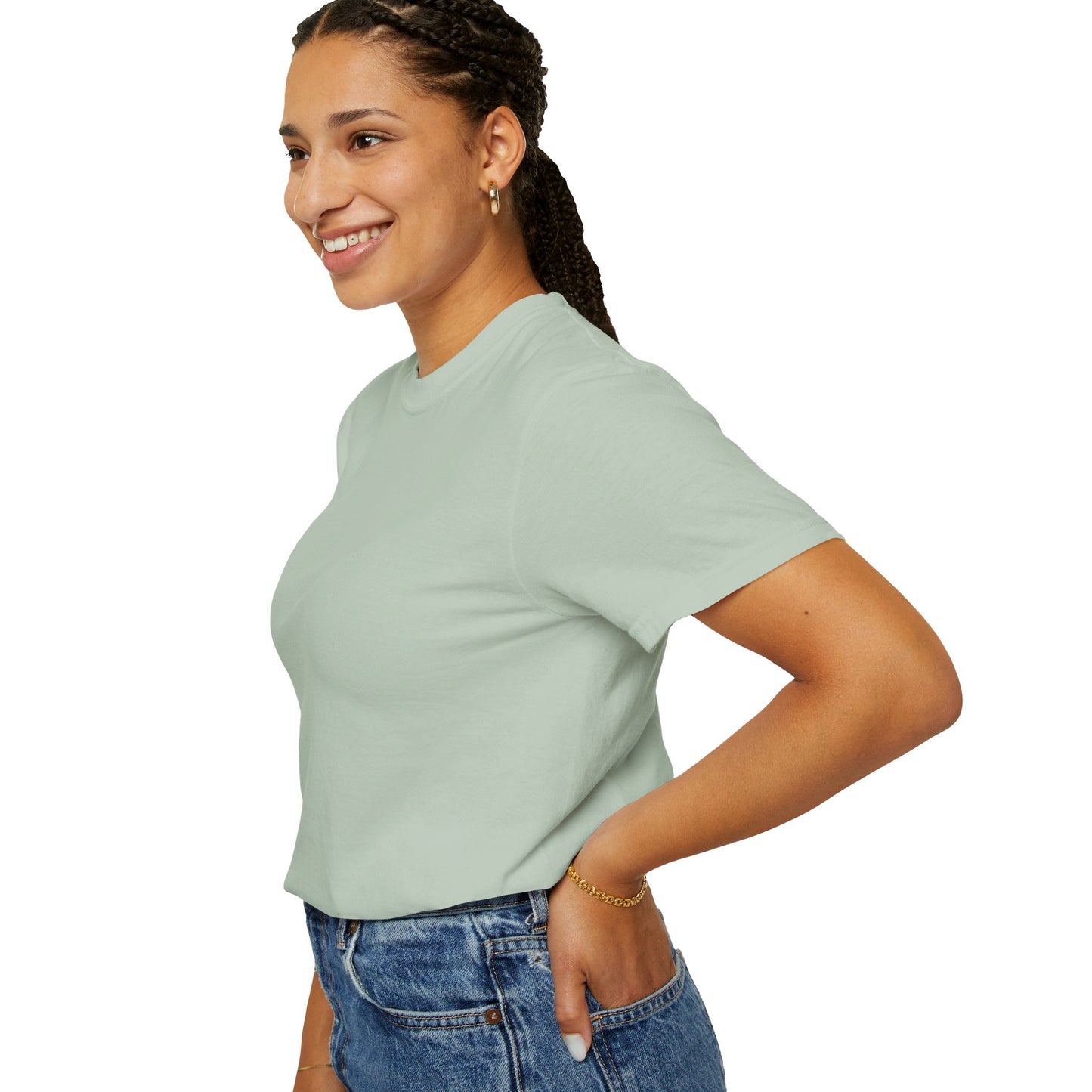 Premium Solid Plain Unisex T-Shirt | Hopparel | Aqua Green